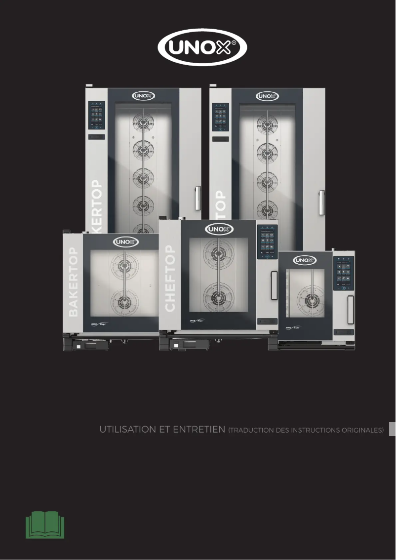 Page 1 de la notice Manuel utilisateur Unox CHEFTOP MIND.Maps PLUS COMPACT