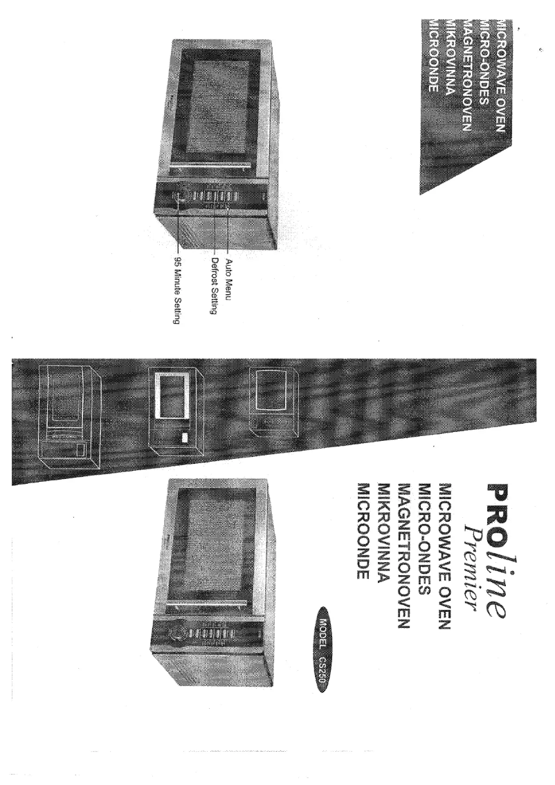 Image de la première page du manuel de l'appareil CS 250