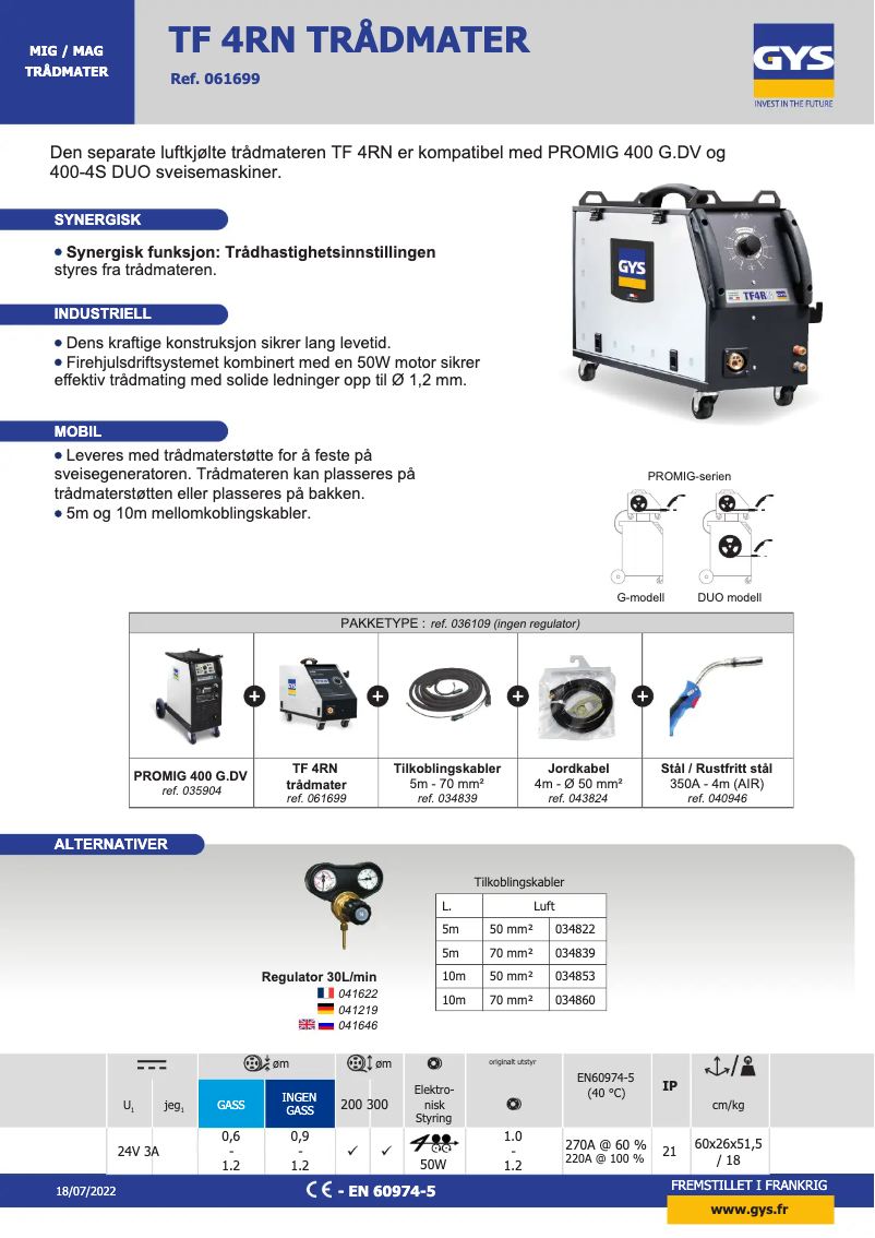 Image de la première page du manuel de l'appareil TF 4RN