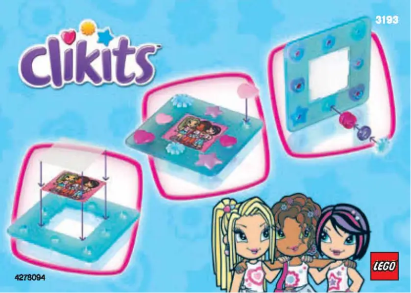 Page 1 de la notice Manuel utilisateur Lego Fun Friends Frame