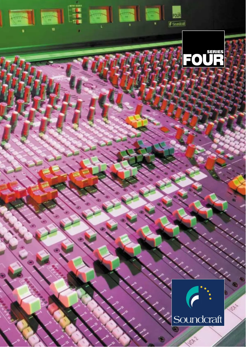 Page n°1 - Manuel utilisateur Soundcraft Series FOUR