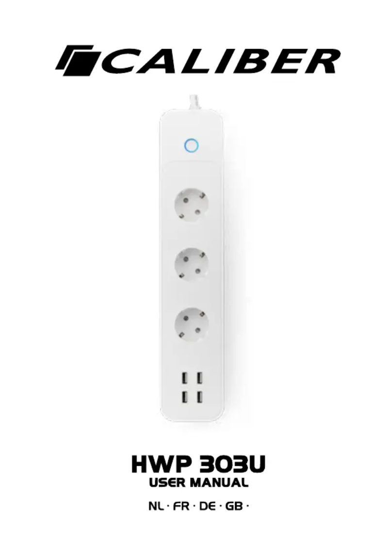 Image de la première page du manuel de l'appareil HWP303U