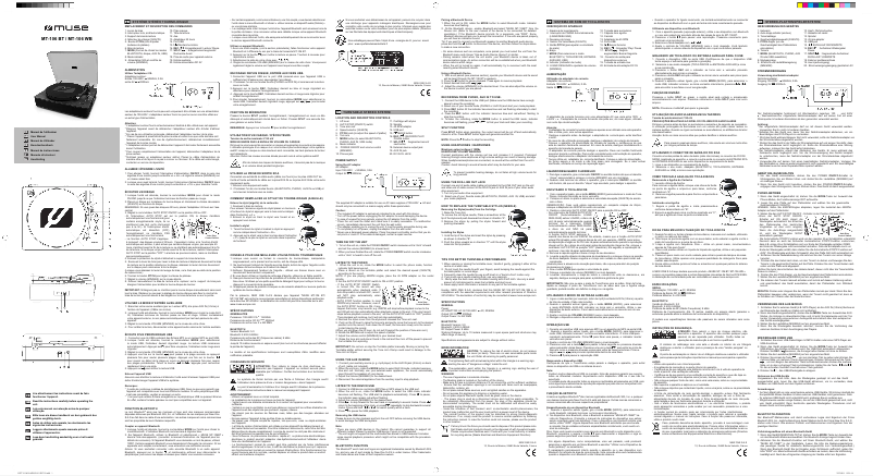 Image de la première page du manuel de l'appareil MT-106 WB