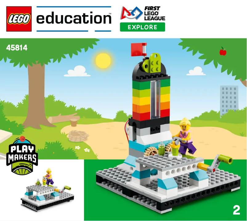 Page n°1 - Manuel utilisateur Lego Education 45814