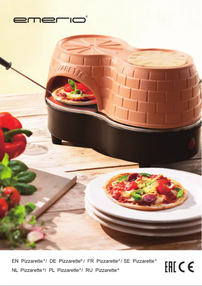 Page 1 de la notice Manuel utilisateur Emerio PO-122250