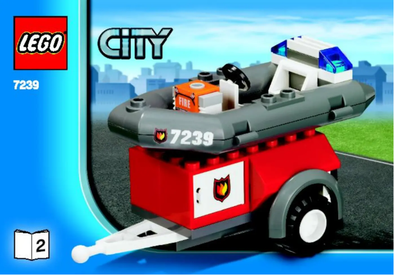Page 1 of the manual User Manual Lego City Fire Xmas