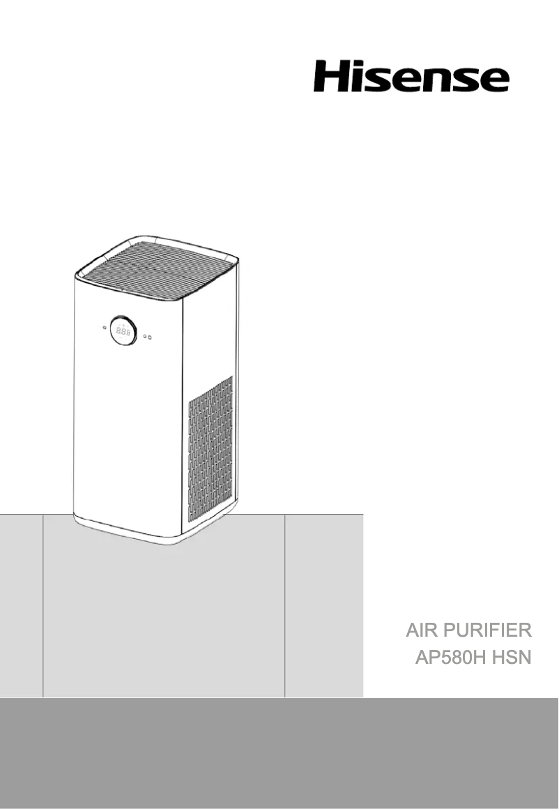Page 1 de la notice Manuel utilisateur Hisense AP580H