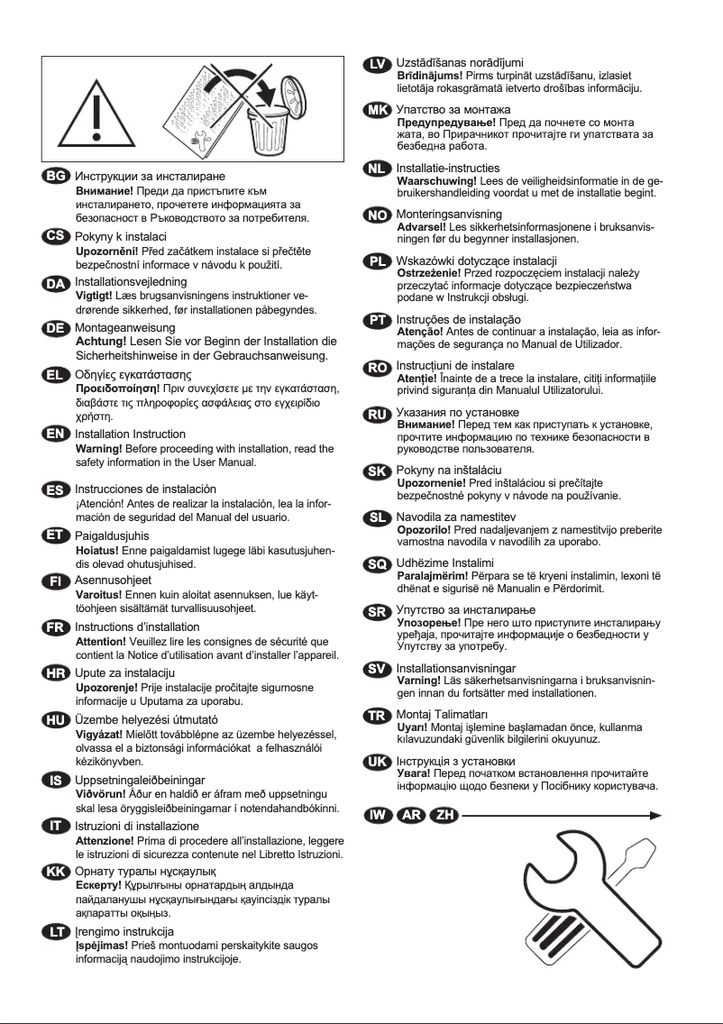 Image de la première page du manuel de l'appareil L7FEU947E