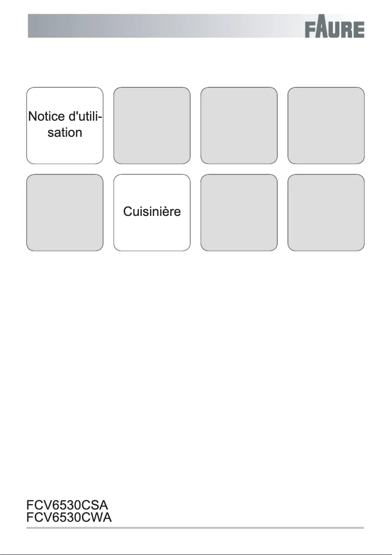 Página 1 del manual Manual de usuario Faure FCV6530CSA