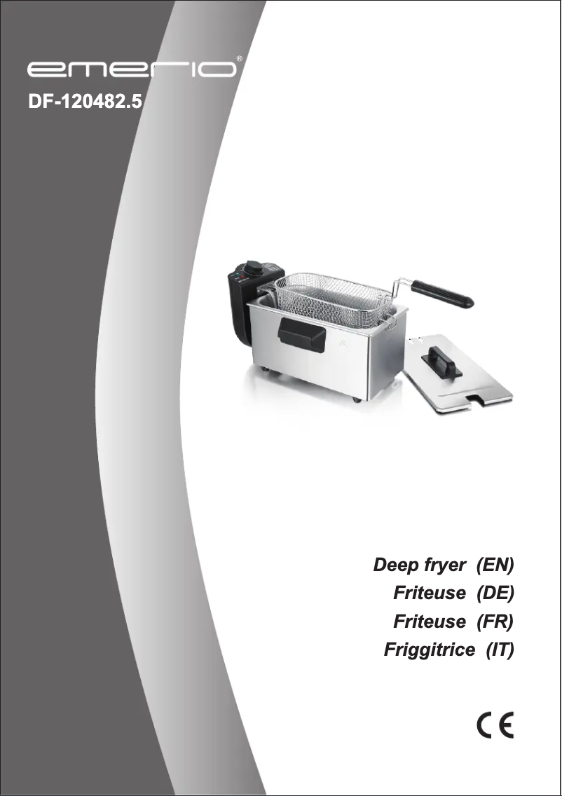 Page n°1 - Manuel utilisateur Emerio DF-120482.5