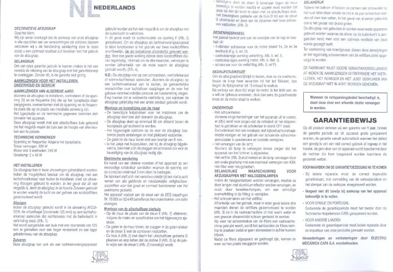 Page 1 de la notice Manuel utilisateur Etna EN4479RVS