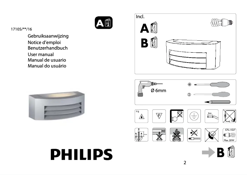 Page n°1 - Manuel utilisateur Philips Ecomoods Fragrance