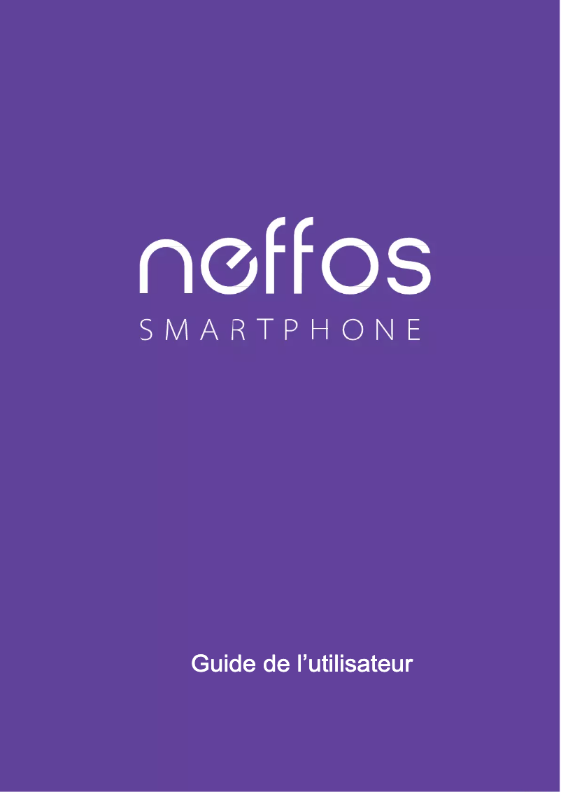 Page n°1 - Manuel utilisateur Neffos Y5