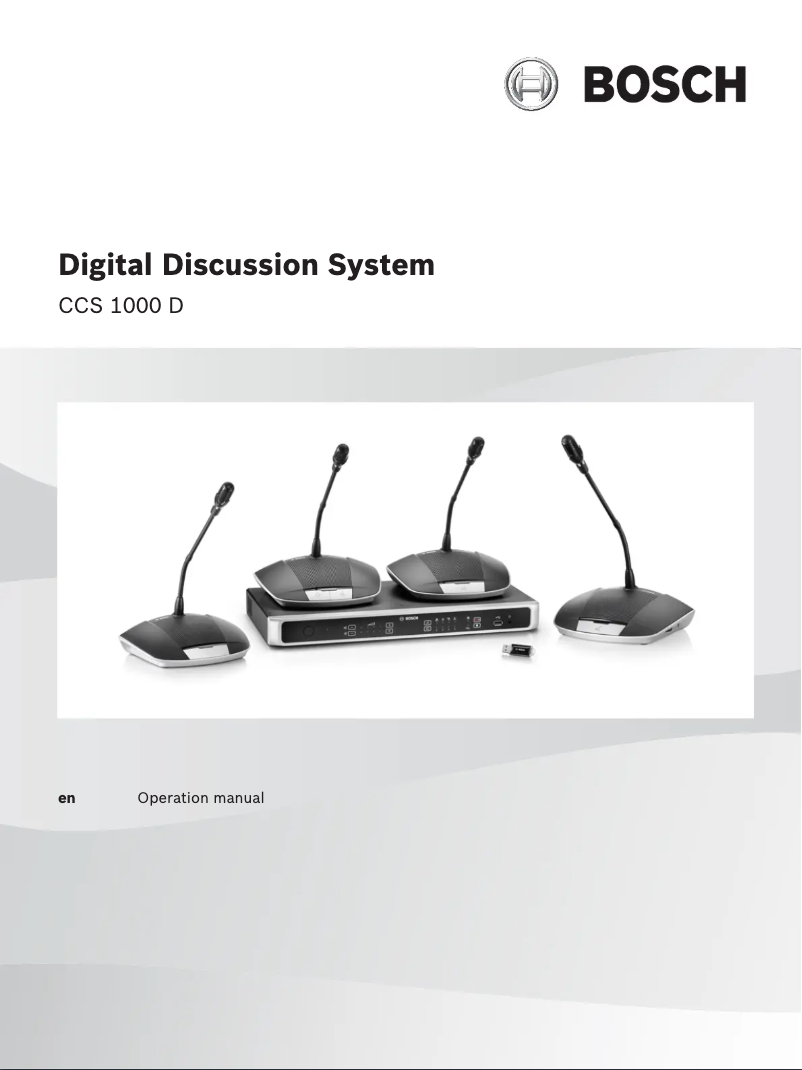 Image de la première page du manuel de l'appareil CCSD-DS