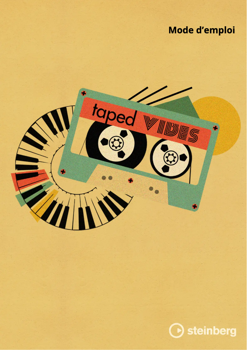Page n°1 - Manuel utilisateur Steinberg Taped Vibes