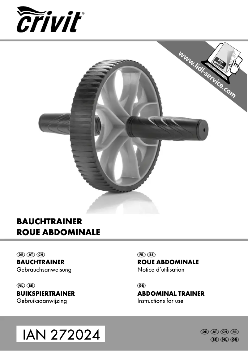 Página 1 del manual Manual de usuario Crivit IAN 272024