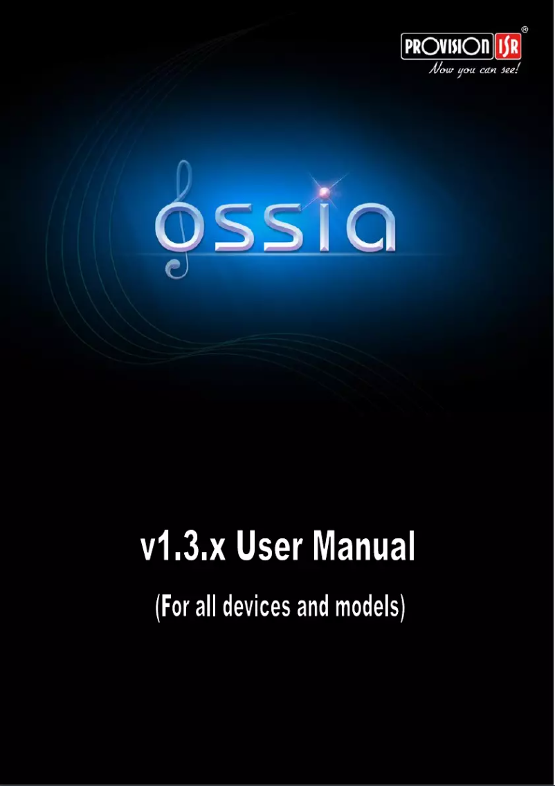 Page 1 de la notice Manuel utilisateur Provision-ISR NVR8-16400PFA(1U)