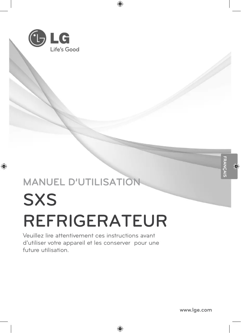 Page 1 de la notice Manuel utilisateur LG GW-C207FLQA