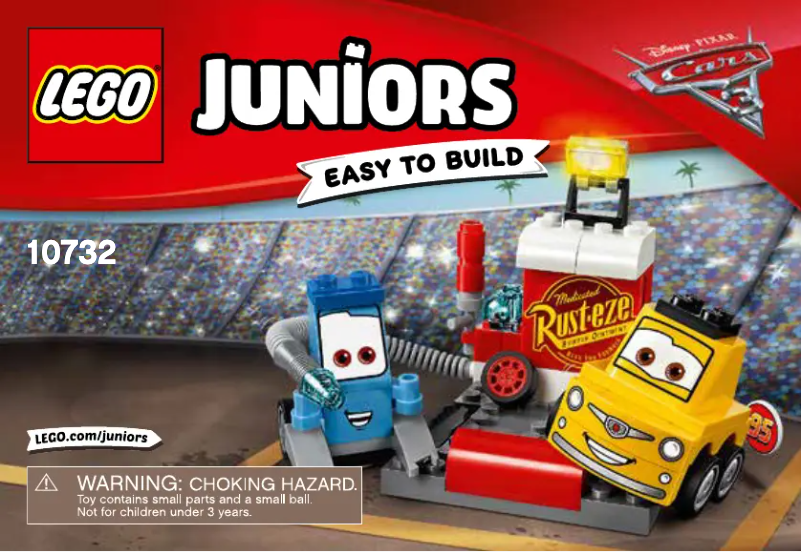 Page 1 de la notice Manuel utilisateur Lego Cars 10732