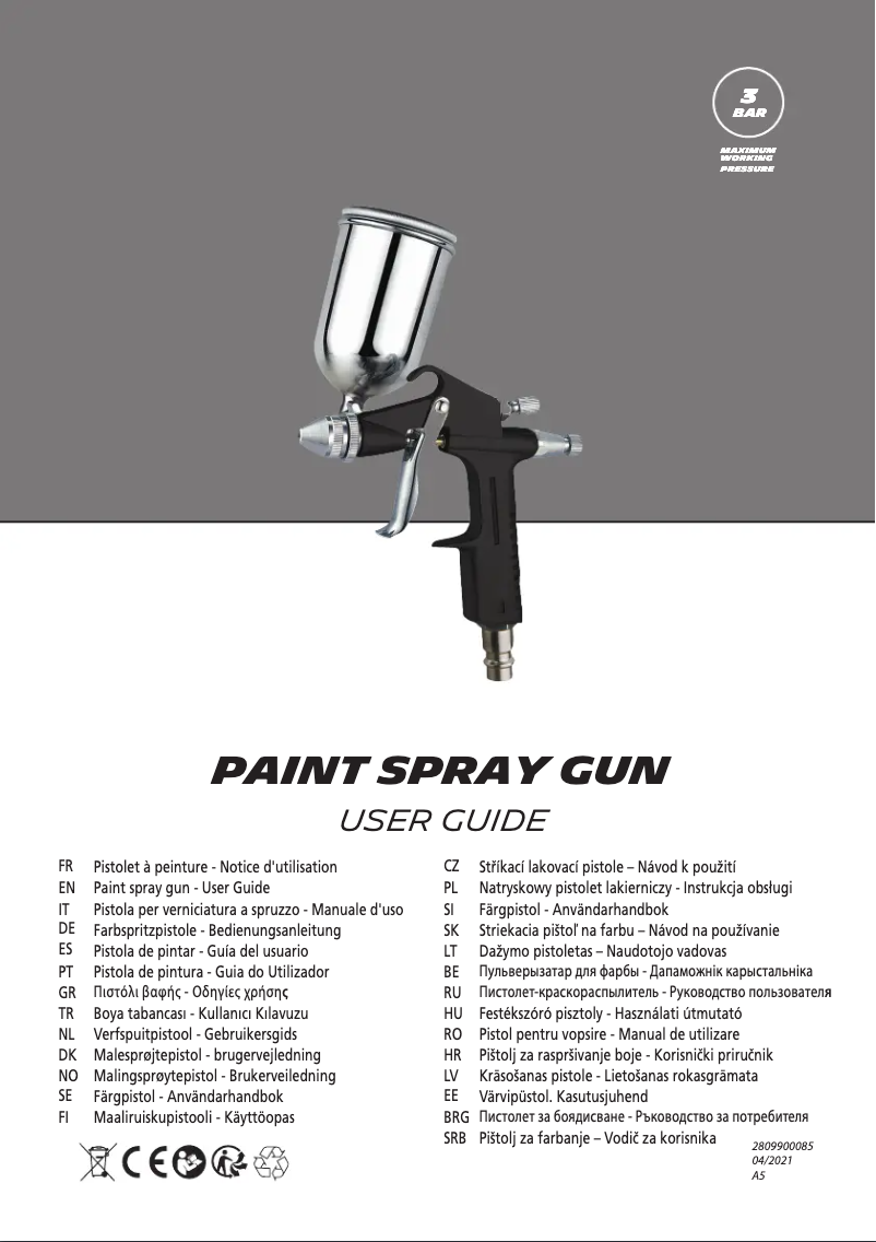 Page 1 de la notice Manuel utilisateur Abac G-542F