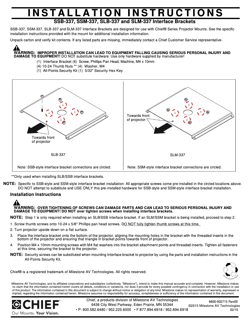 Image de la première page du manuel de l'appareil SSB337
