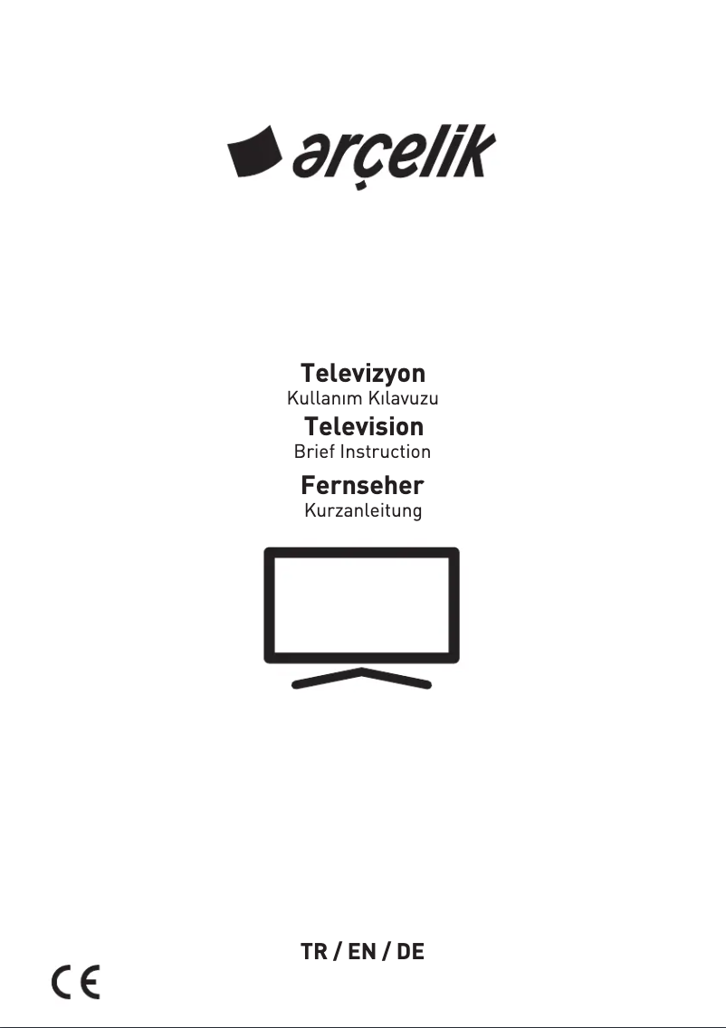 Page n°1 - Manuel utilisateur Arçelik A32 A 550 B