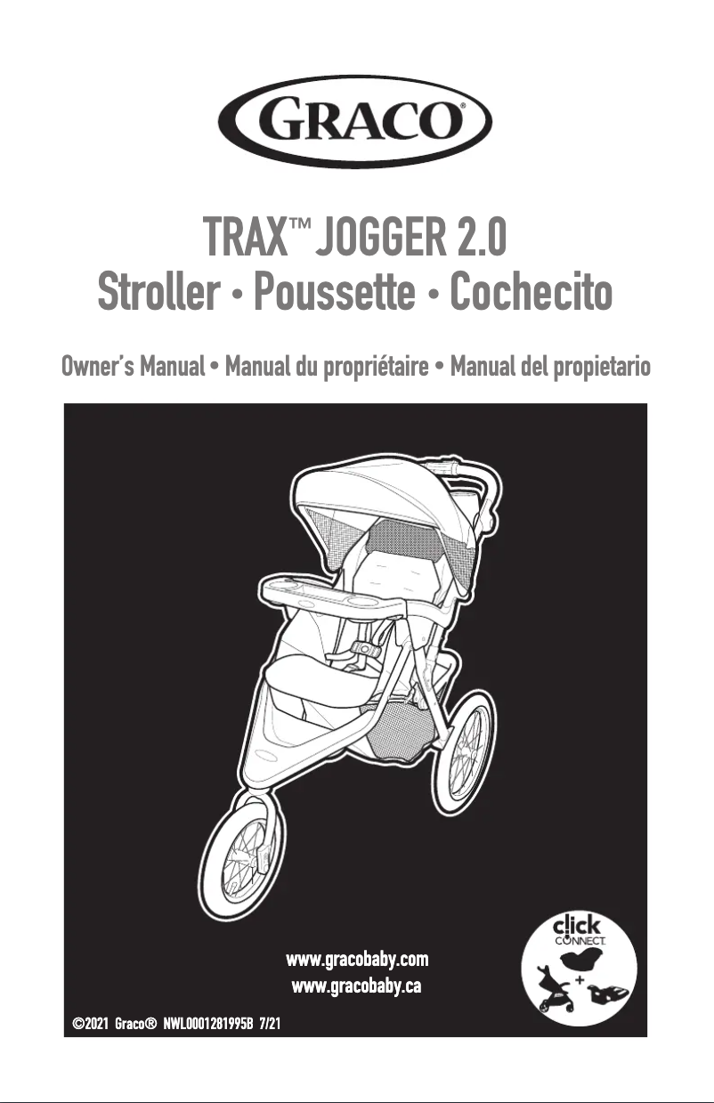Page 1 de la notice Manuel utilisateur Graco Trax Jogger 2.0