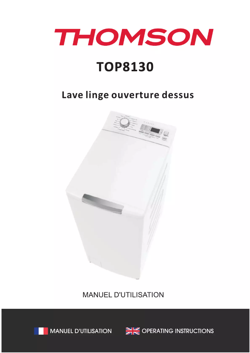 Page 1 de la notice Manuel utilisateur Thomson TOP8130
