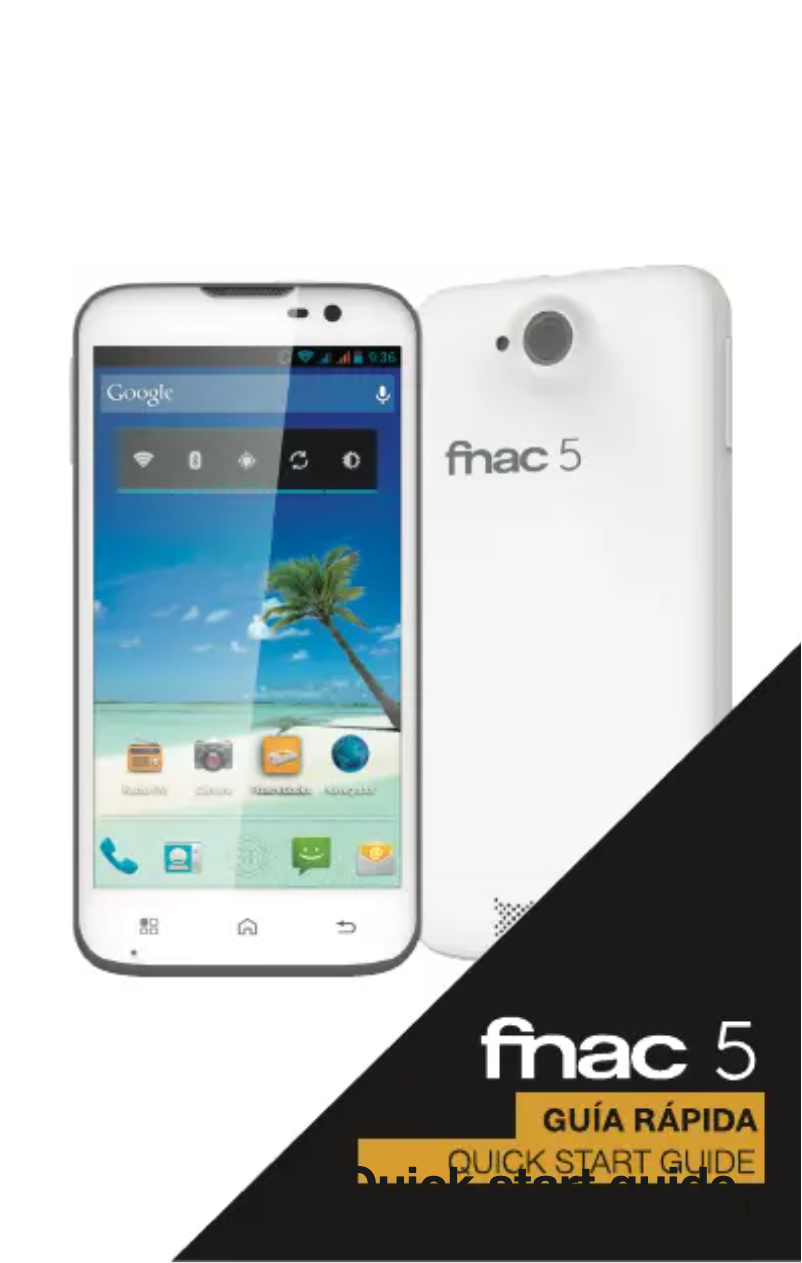 Image de la première page du manuel de l'appareil Fnac 5