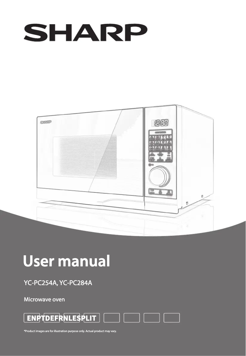 Page n°1 - Manuel utilisateur Sharp YC-PC284AE