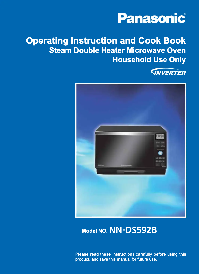 Page 1 de la notice Manuel utilisateur Panasonic NN-DS592B