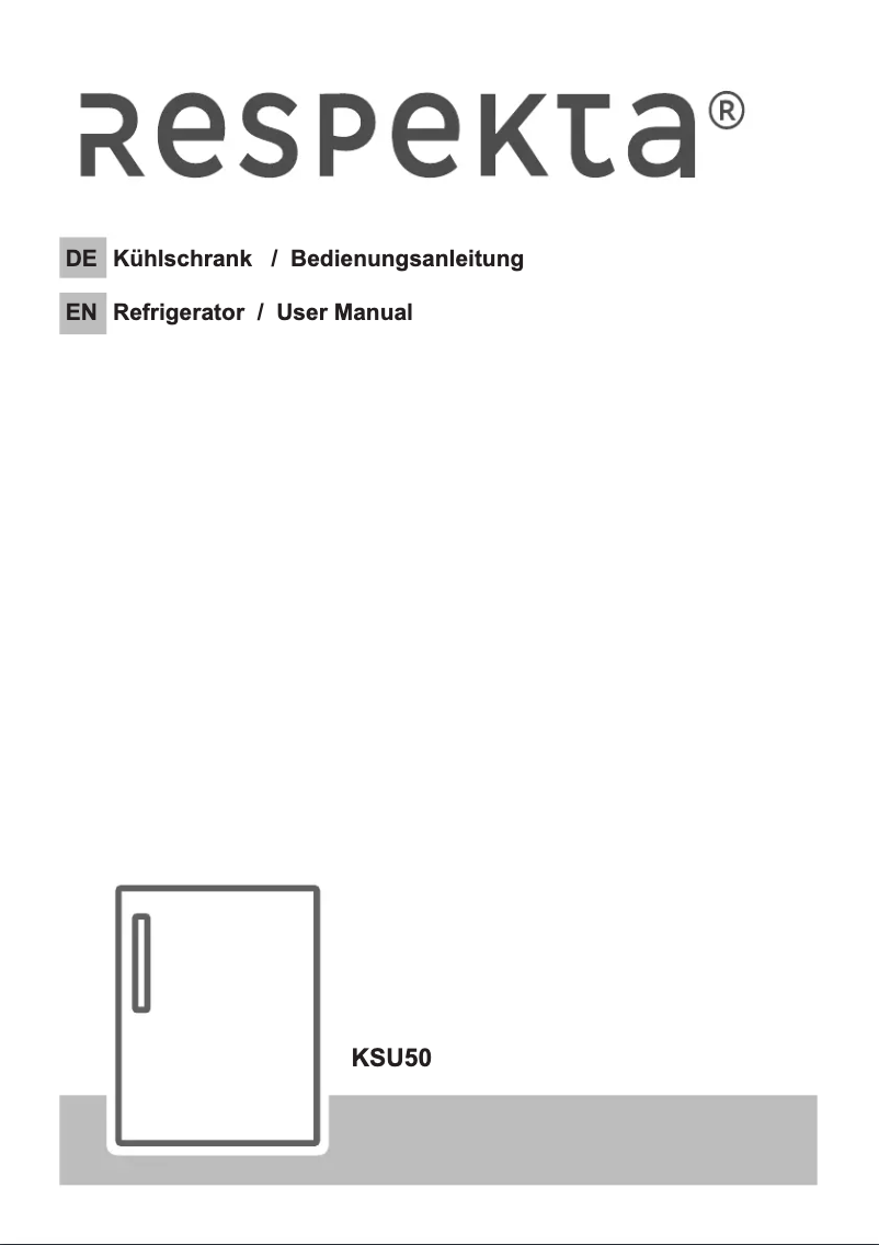 Page 1 de la notice Manuel utilisateur Respekta Gustav KSU50