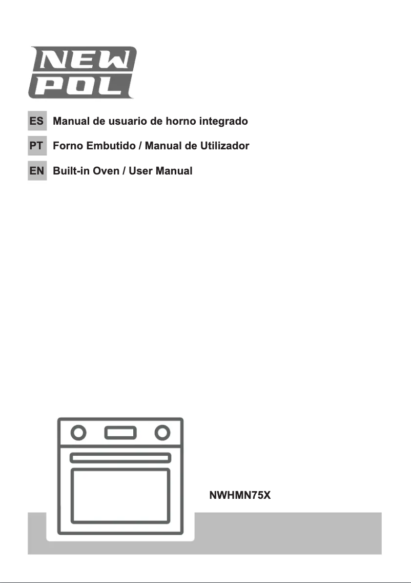 First page image of the manual for NWHMN75X