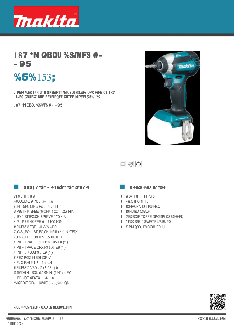 Image de la première page du manuel de l'appareil DTD153Z