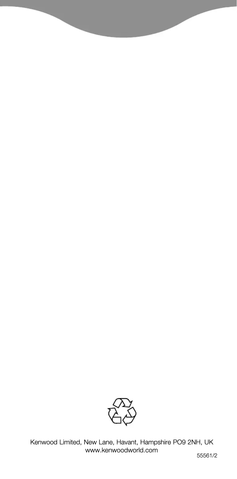 Page n°1 - Manuel utilisateur Kenwood SB307