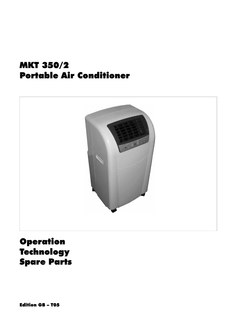 Page 1 de la notice Manuel utilisateur Remko MKT 350