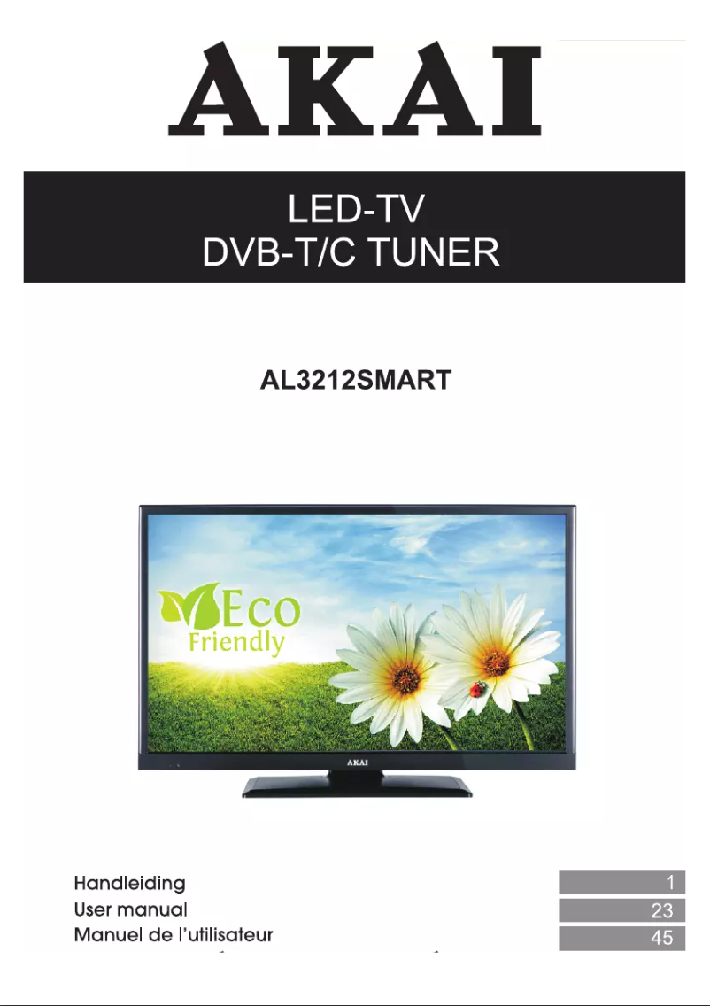 Image de la première page du manuel de l'appareil AL3212SMART