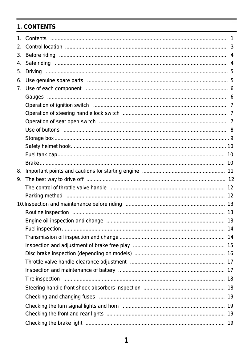 Page 1 de la notice Manuel utilisateur SYM Symphony ST