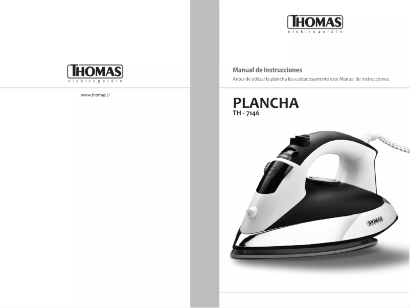 Page n°1 - Manuel utilisateur Thomas TH-7146