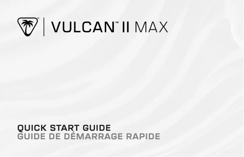 Image de la première page du manuel de l'appareil Vulcan II Max