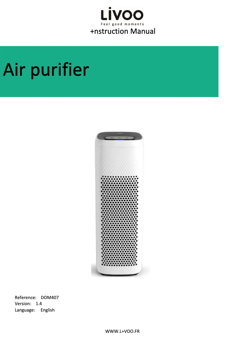 Imagen de la primera página del manual del dispositivo DOM407