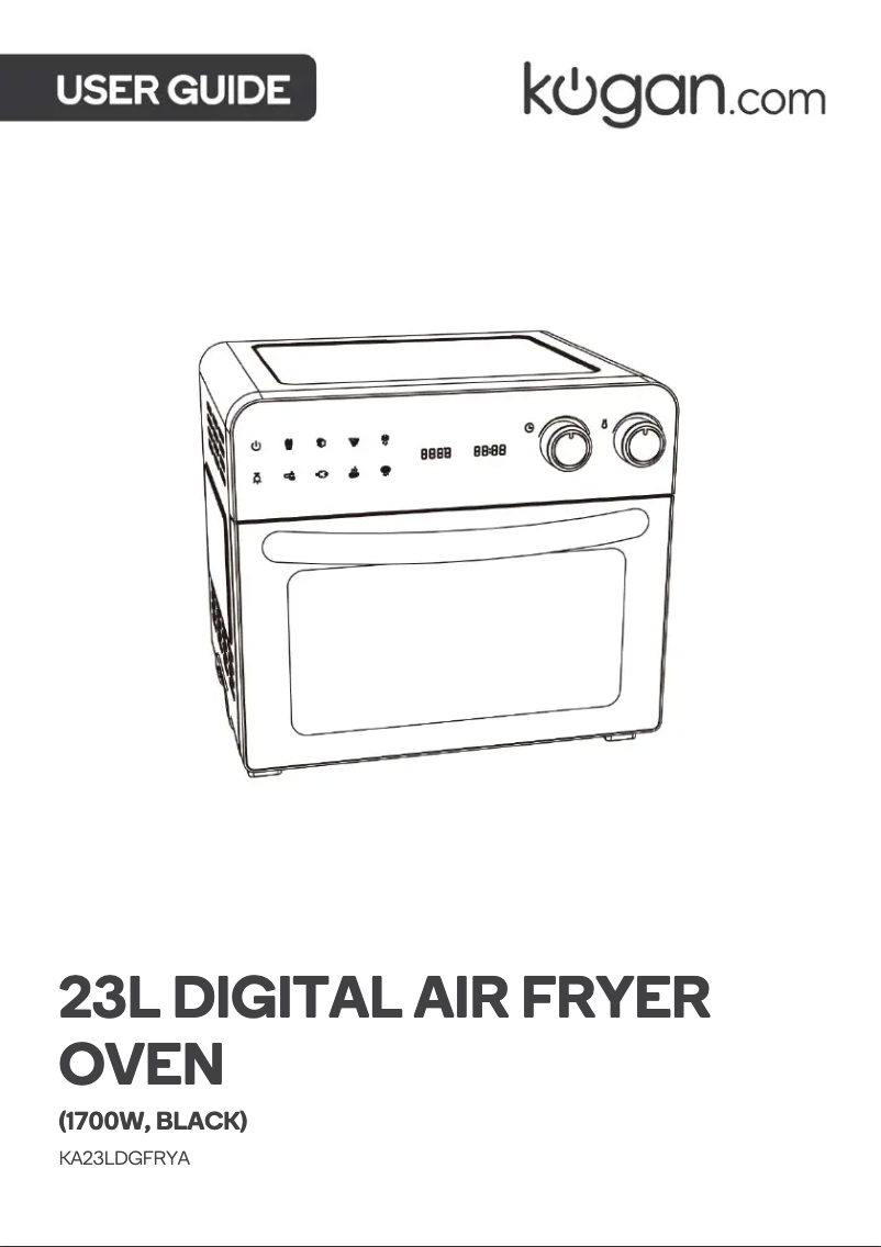 Image de la première page du manuel de l'appareil KA23LDGFRYA