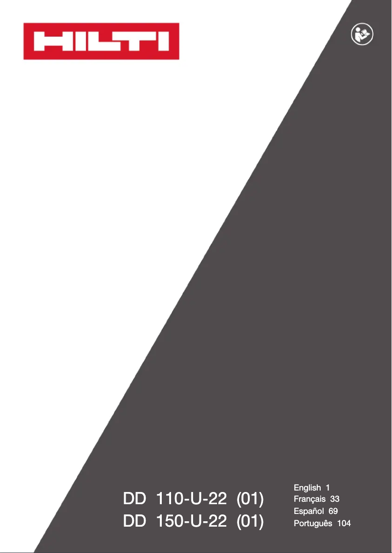 Image de la première page du manuel de l'appareil DD 150-U