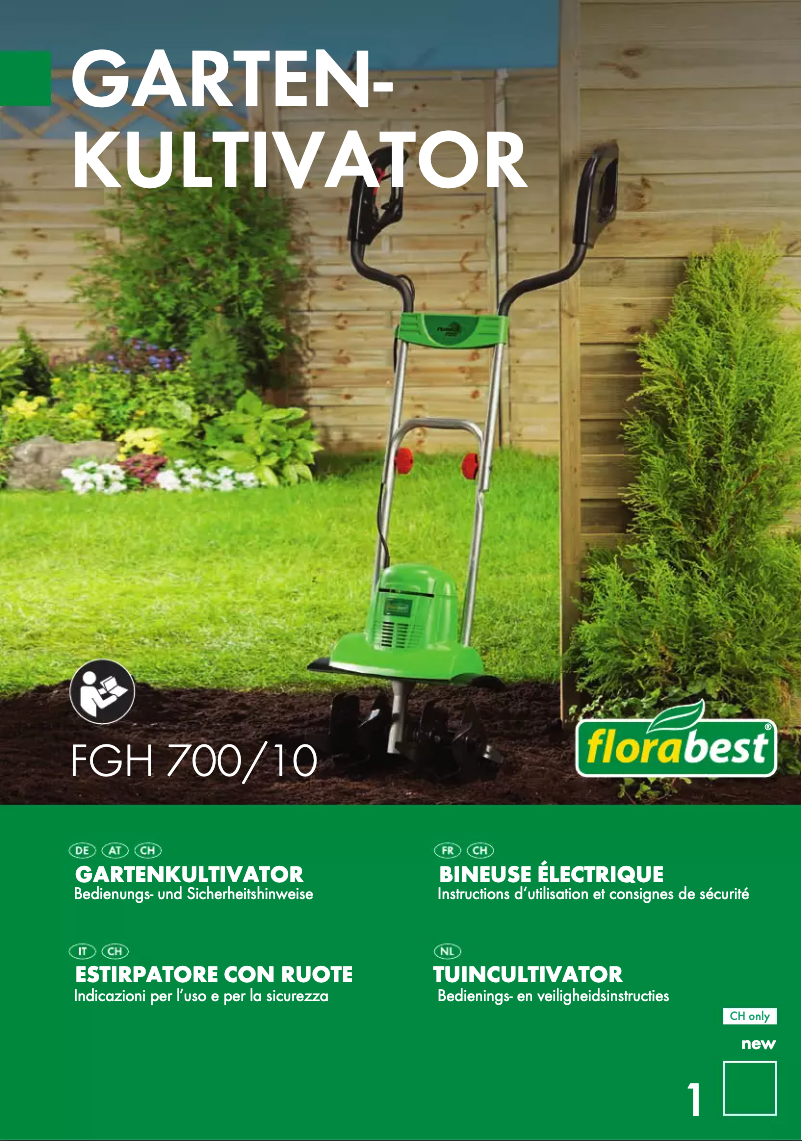 Page n°1 - Manuel utilisateur Florabest FGH 700/10