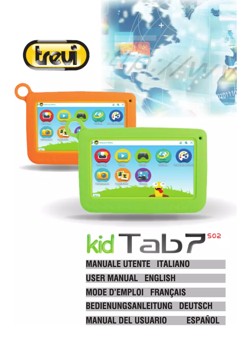 Page n°1 - Manuel utilisateur Trevi kid Tab 7 S02
