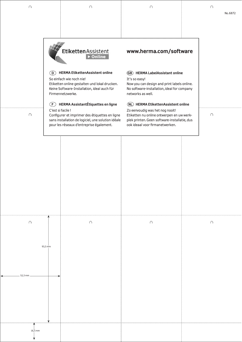 Image de la première page du manuel de l'appareil 6872