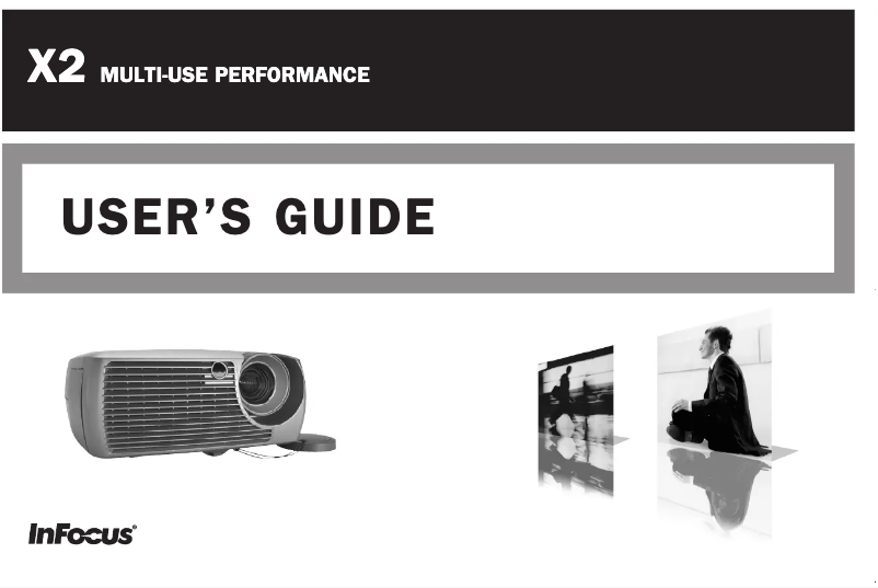 Page n°1 - Manuel utilisateur InFocus X2
