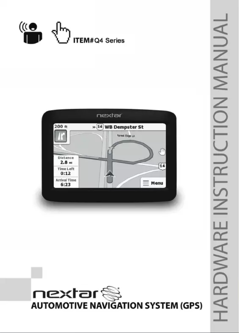 Página 1 del manual Manual de usuario Nextar 43LT