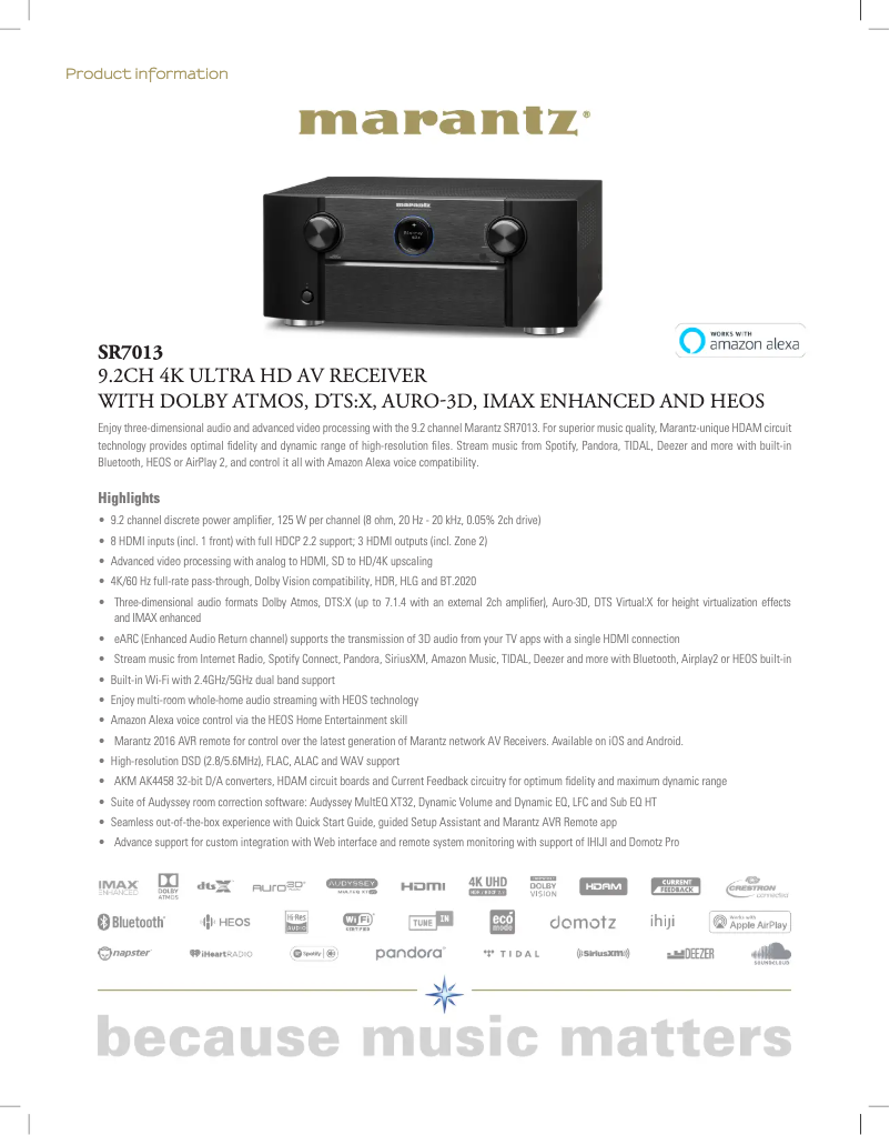 Imagen de la primera página del manual del dispositivo SR7013