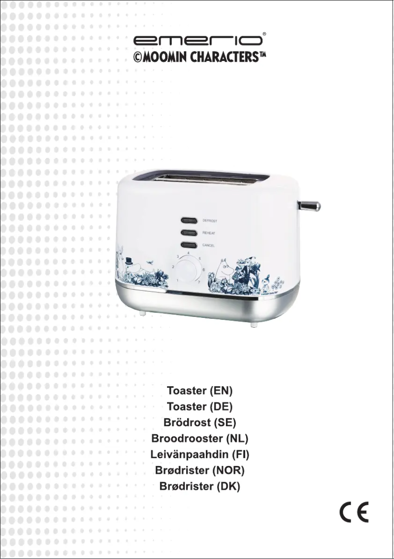 Image de la première page du manuel de l'appareil TO-124871